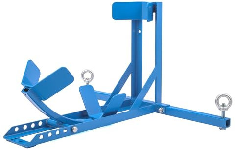 Motorradwippe Motorradständer Radwippe Transportständer für vorne HLP blau