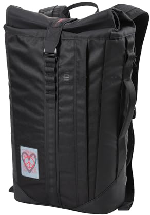 Nitro Scrambler, Businessrucksack mit Roll-Top und gepolstertem 15“ Wide Laptopfach, Urban Mobility Rucksack, Kurierrucksack, Alltagsrucksack, 28 L +