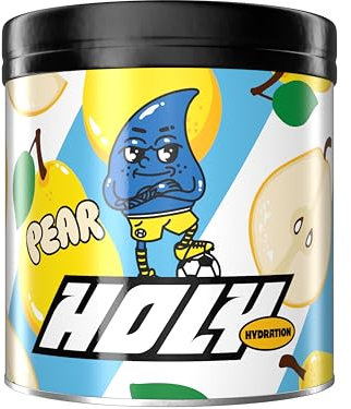 HOLY Hydration 'Pear' | 50 Portionen mit wertvollen Elektrolyten & Mineralstoffen | Hydration Drink | Vegan mit 100% natürlichen Fruchtaromen (350g)