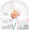 LURNODY 25 Articles Test Ovulation 10 Articles Tests D'Ovulation Et de Fertilité Teste De Grossesse, Utilisé pour Détecter L'Ovulation Et Augmenter Les Chances de Grossesse (25LH+10HCG)