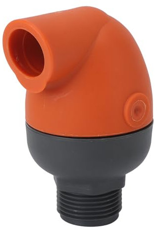 Válvula de Alivio de Aire para Riego Agrícola de Plástico Automática, Ventilación de Riego por Goteo para Jardinería y Horticultura, Hecha de Plástico (1/2 pulg.)