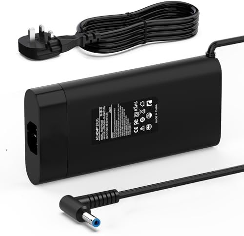 150W Laptop Charger for HP ZBook 15 16 17 Studio G3 G4 G5 G6 G7 G8, Omen 15 17 Pavilion Gaming 15 17, Fury 15 17 G7 G8 TPN-CA11 TPN-DA09 Power Adapter Supply 19.5V 7.7A