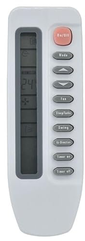 1 Mando a Distancia reemplazado for Aire Acondicionado Midea R71A/E R71A/E R71A/CE