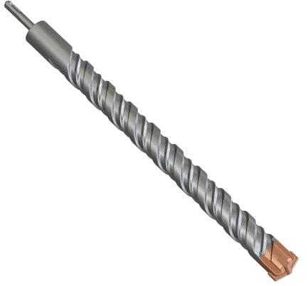 Maysay SDS Plus Hammerbohrer 35x460mm mit 4 HartmetallschneidenProfessioneller Betonbohrer für Stein, Beton, Holz, Ziegel und Fliesen
