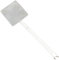 Skimmer Spoon Stainless Steel Strainer Spoon Square Flat Skimmer Ladle with Long Handle Fine Mesh Skimmer, Oil Strainer Spatula for Deep Fryer Pasta Kitchen