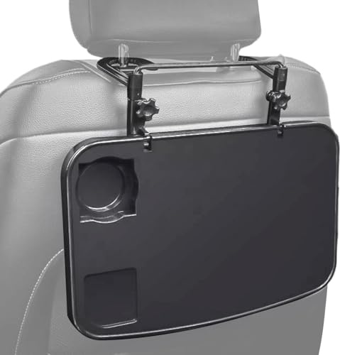 Mesa para Coche,Mesa con Bandeja para Coche | Escritorio plegable para coche,Almohadilla antideslizante, accesorios de viaje para coche, escritorio para ordenador portátil, para comer comida, bandejas