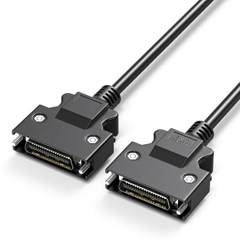 Yjcnelcr SCSI-Steckerkabel CN20P/26P/36P50P für Industrieanlagen mit doppelter Abschirmung und erweitertem Heckschutz