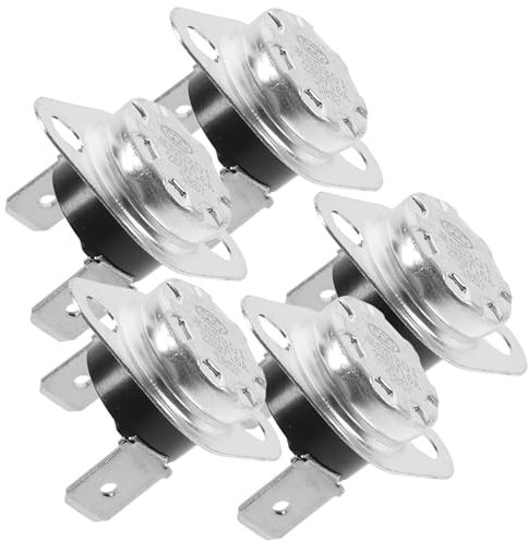 HOOTNEE 5pcs Replacement Thermal Fuse for Dryer Heater Appliance Parts Dryer Thermostat