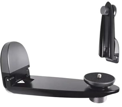 CHENGAIJIAN Projector Mount, Metal Projector Bracket Wall Mounted Bedside Bracket Wall Small Projector Universal Bracket Projector Tripod(Black)