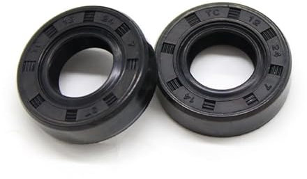 Doppellippen-Öldichtung, Wellendichtring aus Nitrilkautschuk, TC, mehrere Größen, 2 Stück(25x40x8mm)