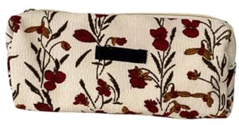 Illkjasfc Traditionelle gerippte Tasche für Schreibgeräte, mehrere Fächer, Aufbewahrung, Wasser, Immun, Polyester, bequem, Schieber, Schule, Rudimente, nachhaltig, gerippt, Schüler-Federmäppchen, C