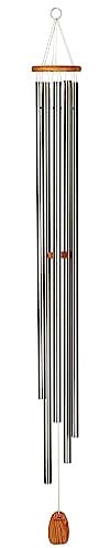 Woodstock Wind Chimes for Outside, Outdoor Decor for Your Patio and Front Porch, Garden Decor, (57) Silver Wind Chime, Chimes of Westminster Gifts (WWS)