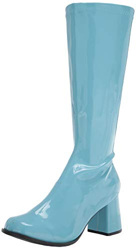 Ellie Shoes Blue Gogo Boots Size 4