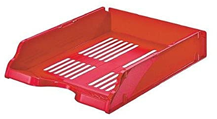 Esselte A4 Letter Tray, Red, Transit Range, 15656