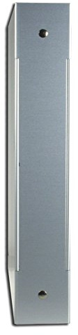 Saunders Silver Recycled Aluminum Ring Binder with 1.5 Inch Spine - Fits 8.5 x 11 inch Letter Size Documents - Ideal for Home, Office, and Business Use (00604)