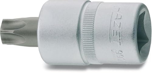 Hazet 992-T30 Douille mâle carré creux 12,5 mm torx intérieur Taille T 30