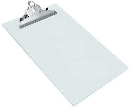 Rapesco 0888 Matt Transparentes Klemmbrett, A4+, Klar
