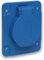 SCHUKO EMP. 65X85 IP54, POS, AZUL