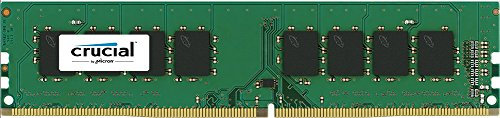 Crucial CT4G4DFS8213 - Memoria RAM de 4 GB (DDR4, 2133 MHz, PC4-17000, Single Rank, DIMM, 288-Pin)