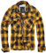 Brandit Check Shirt Men Fred Black-Yellow XXL
