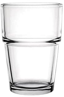 Olympia templado GM580 apilables vaso, 200 ml, 12 unidades