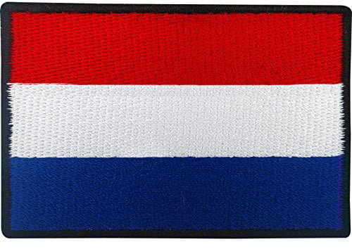 Dutch Flag Patch Iron Sew On Badge Netherlands Holland Football Shirt Applique