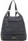 MISAKO Mili Diebstahlsicherer Stoffrucksack - Modische Damen-Anti-Diebstahl-Rucksacktasche - Kleiner, geräumiger Freizeitrucksack Mili Blau 29 X 33 X 13 cm