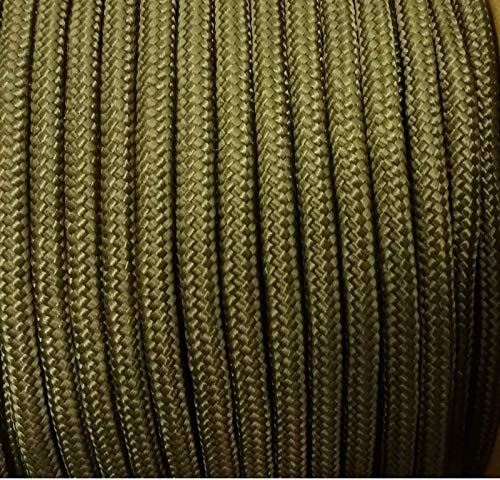 Corde en polypropylène tressé solide kaki 50 m x 10 mm, Corde Bateau