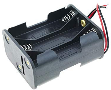 bematik – Porte-Piles pour 6 Piles LR6 AA 1.5 V (en081)