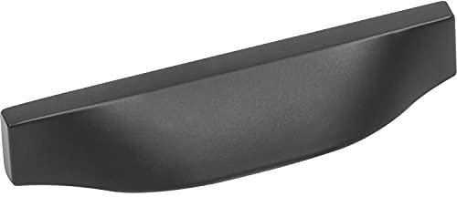 Möbelgriff Kito Breite 94 mm, Zinkdruckguss schwarz matt