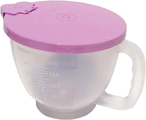 Tupperware Brocca per pastella in stile vintage da 4 tazze in lavanda