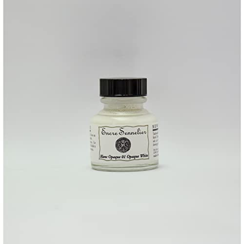 SENNELIER ENCRE 30ML BLANC OPAQUE