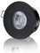 lambado® LED Spots für Badezimmer IP65 in Schwarz - Moderne Deckenstrahler/Einbaustrahler für Außen inkl. 230V 5W GU10 Strahler neutralweiß - Hell & Sparsam