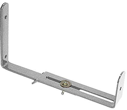 bellissa – Wandhaken für Blumenkästen 2er Set hochbelastbar bis 30kg - Blumenkastenhalterung Wandmontage für Mauern & Wände – Verstellbare Halterung für eckige Balkonkästen – Stabil & wetterfest