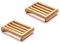 Bamboo Soap Dish | Bamboo Soap Tray | 11cm x 7.5 cm | Eco Product, Eco Friendly Gift (2)