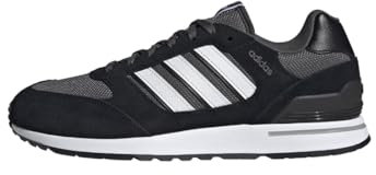 adidas Herren Run 80s Sneaker, Mehrfarbig Negbás Ftwbla Grisei, 40 2/3 EU