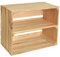 CHICCIE Holzkiste Noa Natur 50x40x30-1x langes Regal Obstkiste Weinkisten