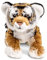 Uni-Toys - Tiger Junges, liegend - 33 cm (Länge) - Plüsch-Wildtier - Plüschtier, Kuscheltier
