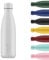Chilly's Botella de Aqua - Acero Inoxidable y Reutilizable - Prueba de Fugas, Libre de transpiración - All White - 500ml