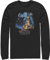 STAR WARS Big & Tall Two Hopes Men's Long Sleeve T-Shirt, Black, 5XL Plus
