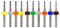 HUAZIZ 10 Pcs 1.1-2.0mm PCB Circuit Imprimé Carbure de Tungstène Micro Forets Mini Twist Drill Bits Set Gravure Métallurgie pour Bijoux CNC Gravure