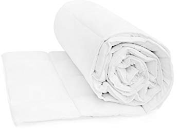 Bettdecke 140x200 cm Sommerbettdecke Ökotex 100 Mikrofaser Waschbar weißer Bettdecke