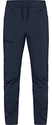 Haglöfs M ROC Lite Slim Pant Blau - Leichte elastische Herren Kletterhose, Größe 52 - Regular - Farbe Tarn Blue