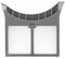 Fluff Lint Filter To Fit Hotpoint TDL32P TDL32S TDL34N Tumble Dryer