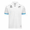 Kappa - Herren-Poloshirt Adrem BWT Alpine F1 Team 2024, weiß, XXL