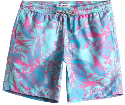FULUJIDI Badehose Boardshorts Schwimmhose Herren Bademode 3D-Surfbrett Kurze Strands Horts Herren Badehosen Badeanzug Sport Hosen Slips 3XL 3
