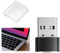Hugfads Mini souris Mover USB, Simulateur de mouvement automatique de la souris avec 3 modes, interrupteur ON/OFF, Plug & Play, indétectable par les systèmes informatiques, compatible avec Windows,