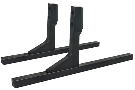 AIDITIYMI TV Base Stand, TV Stand Legs Replacement Compatible with Hisense 85UX 85U9HUA 85 Inch Class UX Series Mini-LED ULEDX ULED UHD 4K Ultra HD Smart Google TV - TV Stand Base with Screws