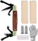 Splinter Carvin' 6in Traditional Folding Whittling Knife with 1.5in Detail Blade, Sawcut Handle, Nickel Silver Bolsters, and Convenient Size for Carving, Camping, EDC, and Outdoors (Brown)