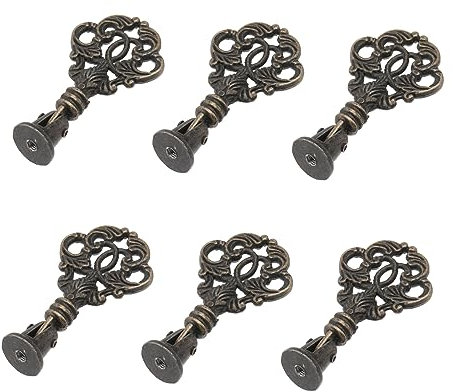OSALADI 6pcs Creative European Style Furniture Handles Vintage Decorative Cabinet Pulls for Tv Units and Shoe Cabinets Smooth Touch Finish Unique Home Decor